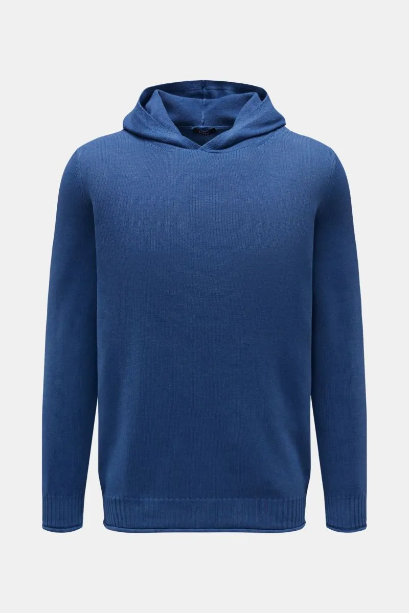 04651/ A TRIP IN A BAG hooded jumper 'Foggy Hoodie' dark blue