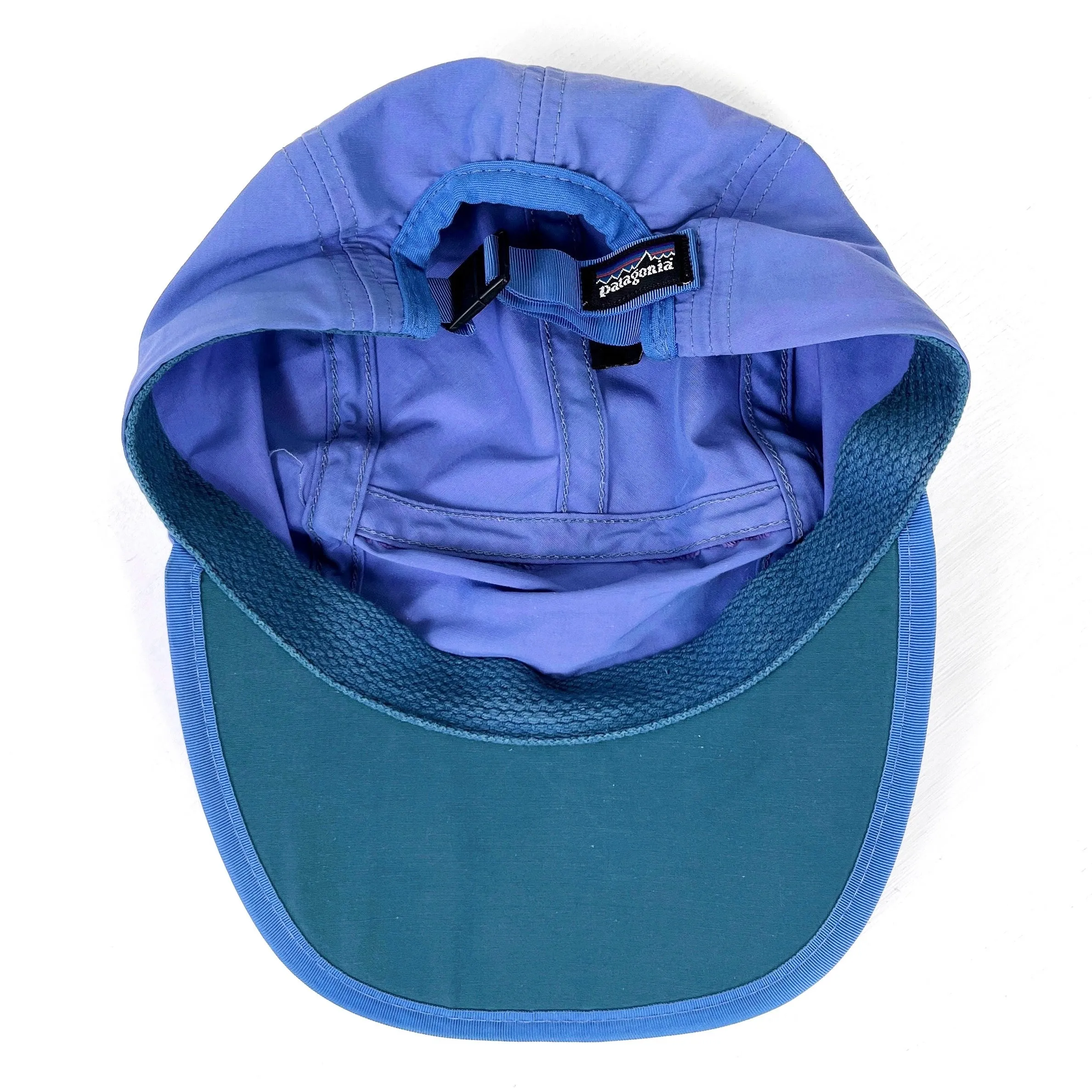 1991 Patagonia Made In The U.S.A. Nylon Spoonbill Cap, Iris (M)