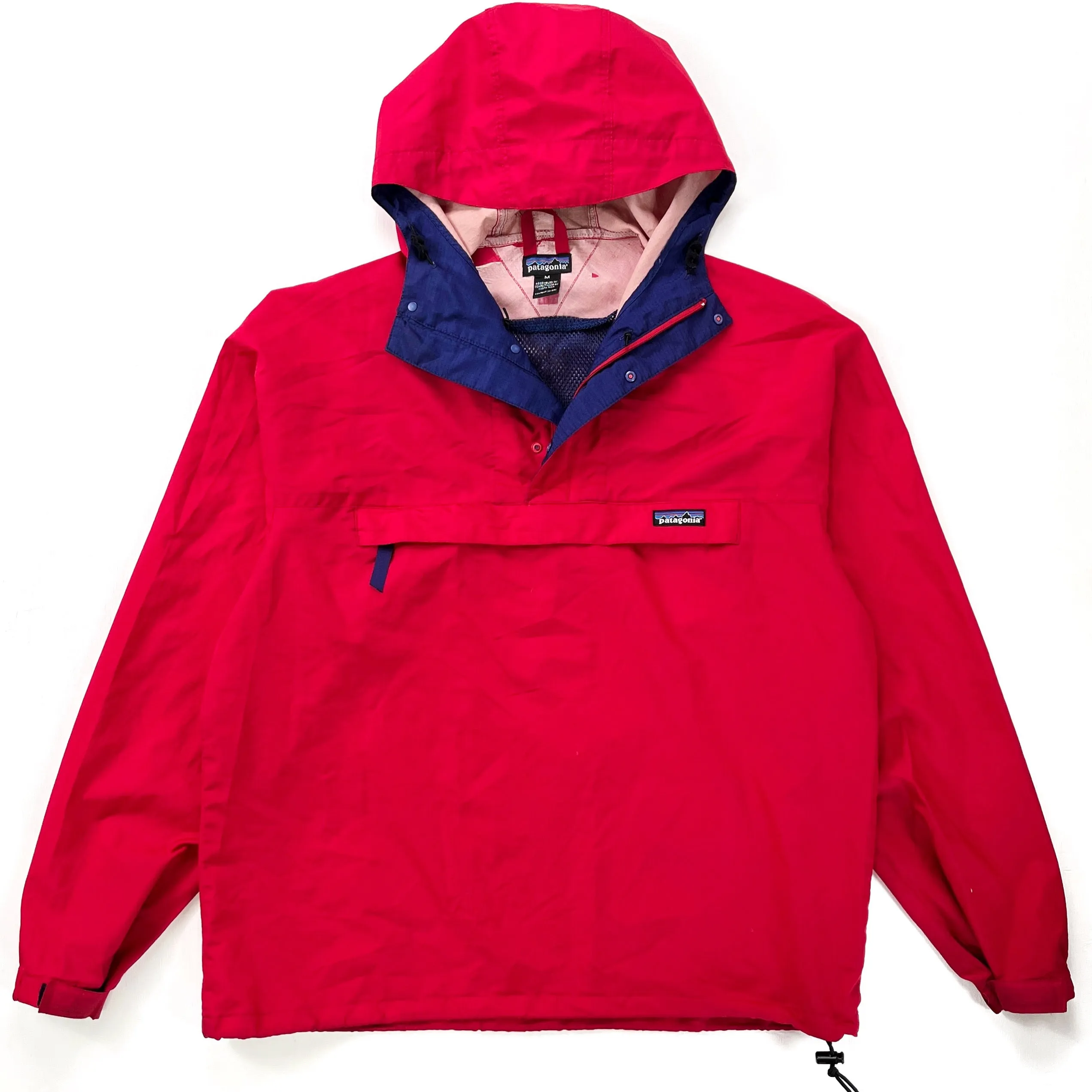 1995 Patagonia Pneumatic Ripstop Nylon Pullover, Burnt Chili (L/XL)