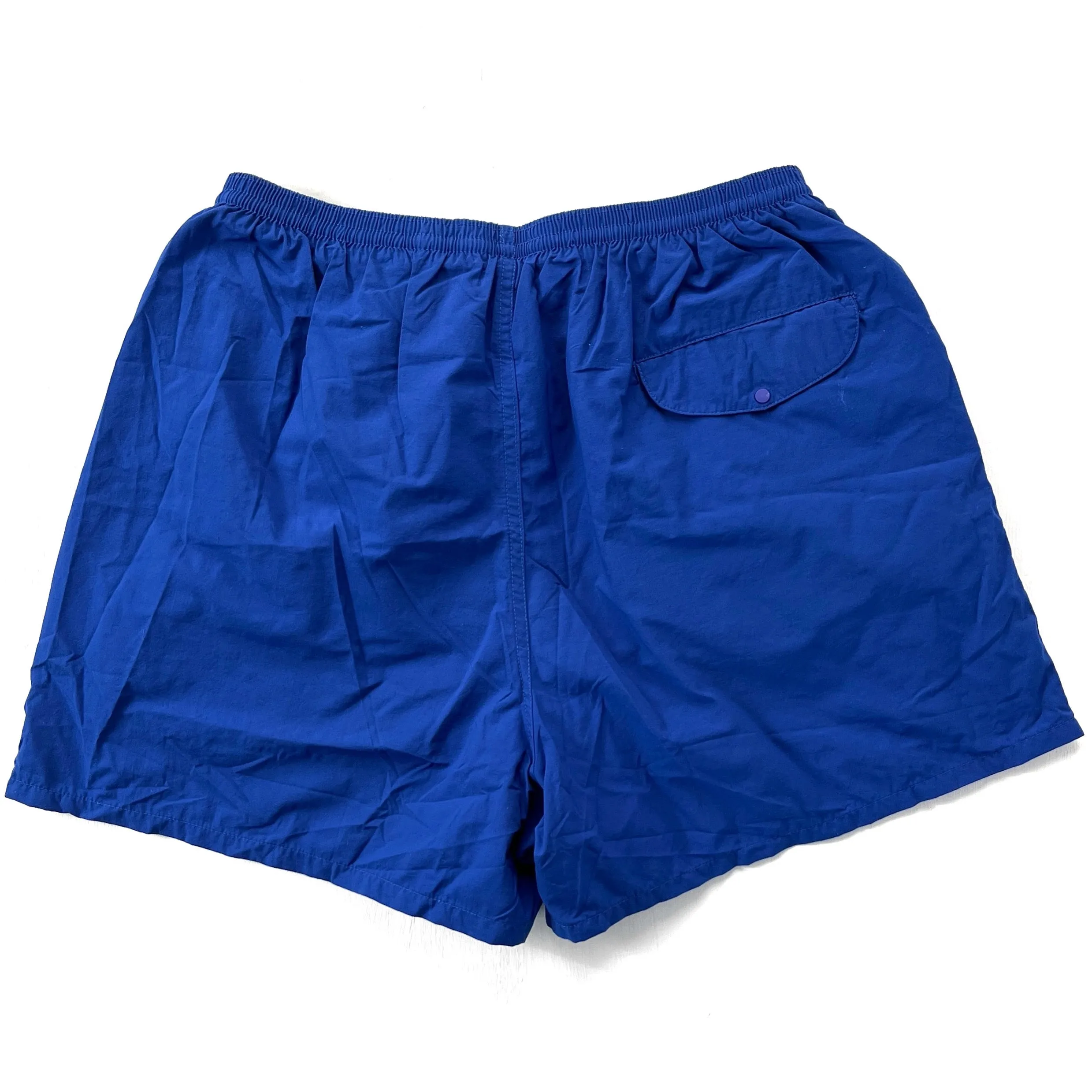 1998 Patagonia Made In The U.S.A. 3.5” Baggies Shorts, Blueberry (L)