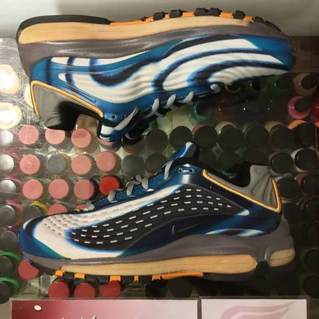 2000 nike air max deluxe antarctic orange