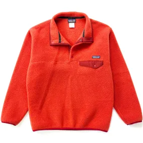 2006 Patagonia Synchilla Snap-T Pullover, Papaya Orange (M)