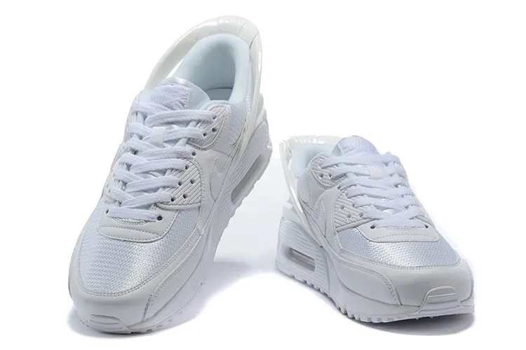 2021 Nike Air Max 90 FlyEase 'Triple White' White CU0814-102