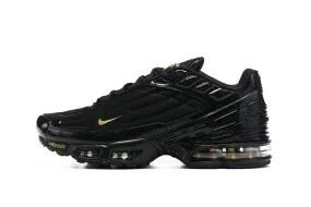 2021 Nike Air Max Plus 3 Black Metallic Gold CD0471-010