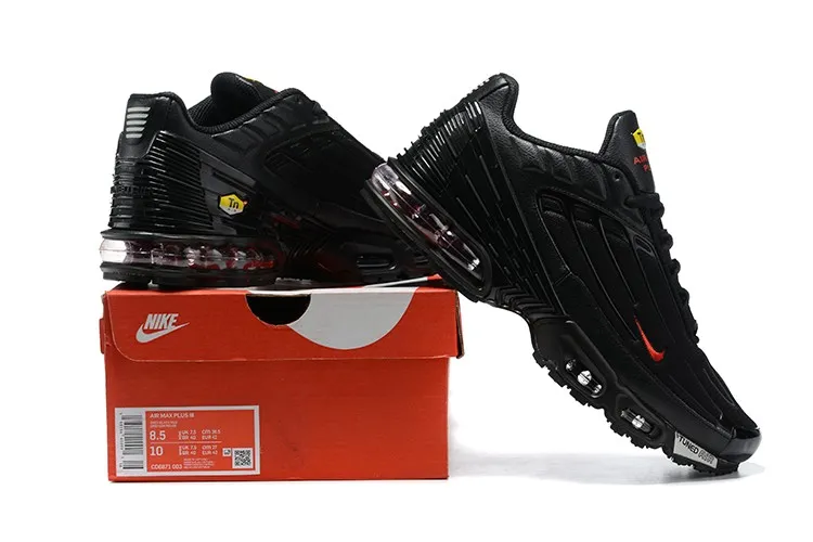 2021 Nike Air Max Plus 3 Black University Red CD0471-003