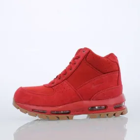 (311567-602) nike air max goadome (gs) - gym red *brand new*