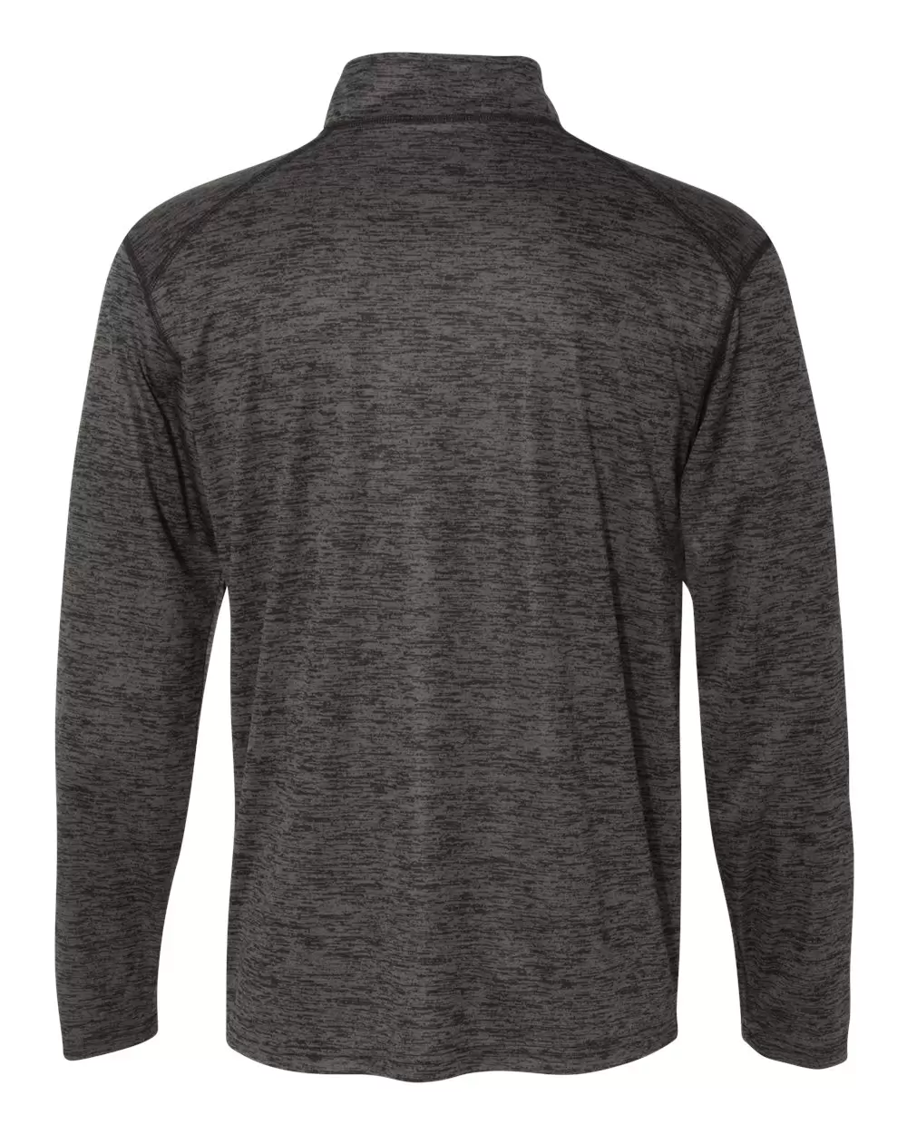 4172 Badger Adult Adult Tonal Blend Performance Quarter-Zip Long-Sleeve Pullover SKU: 4172