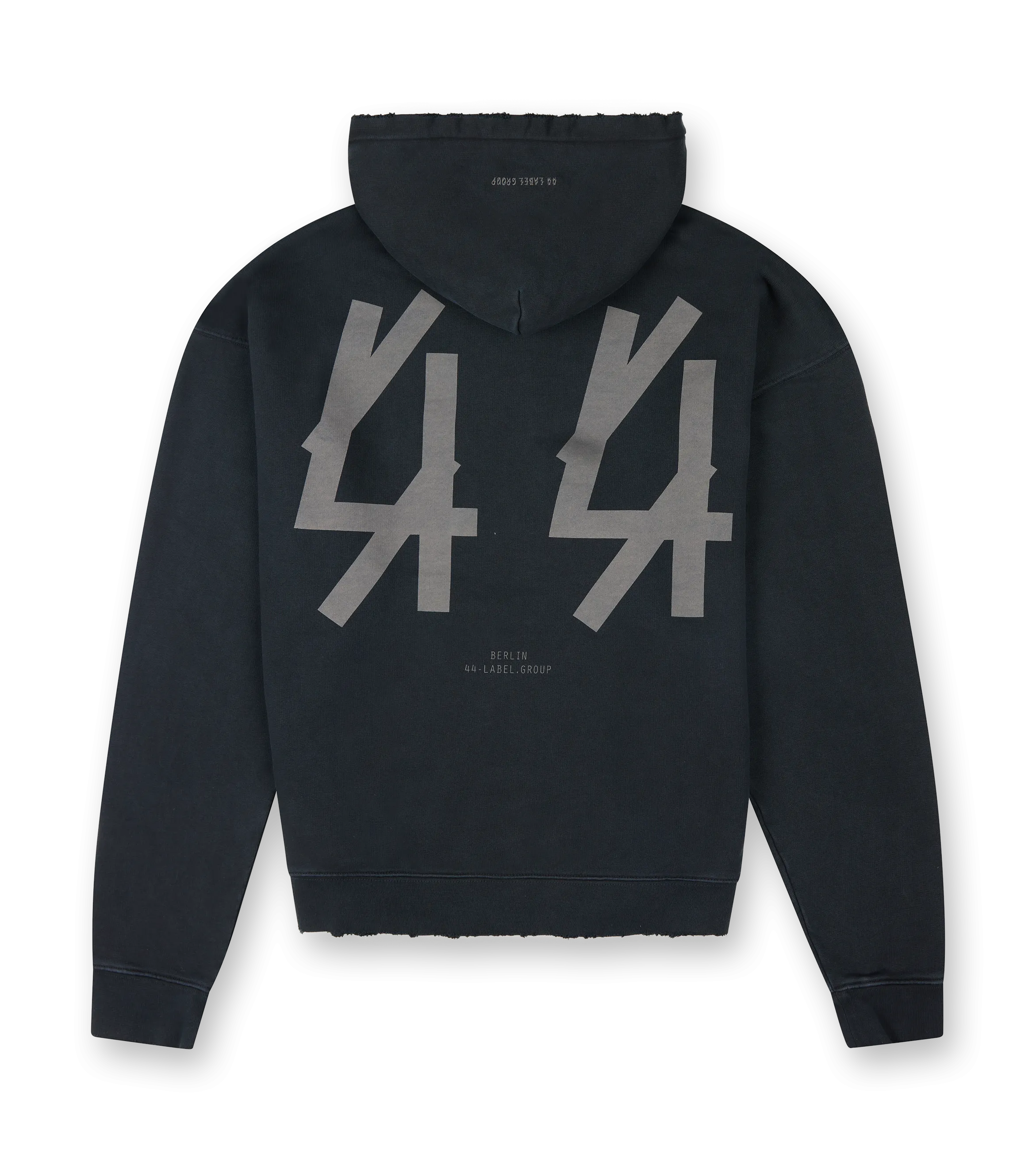 44 Label Group    Lasered Classic Hoodie Black