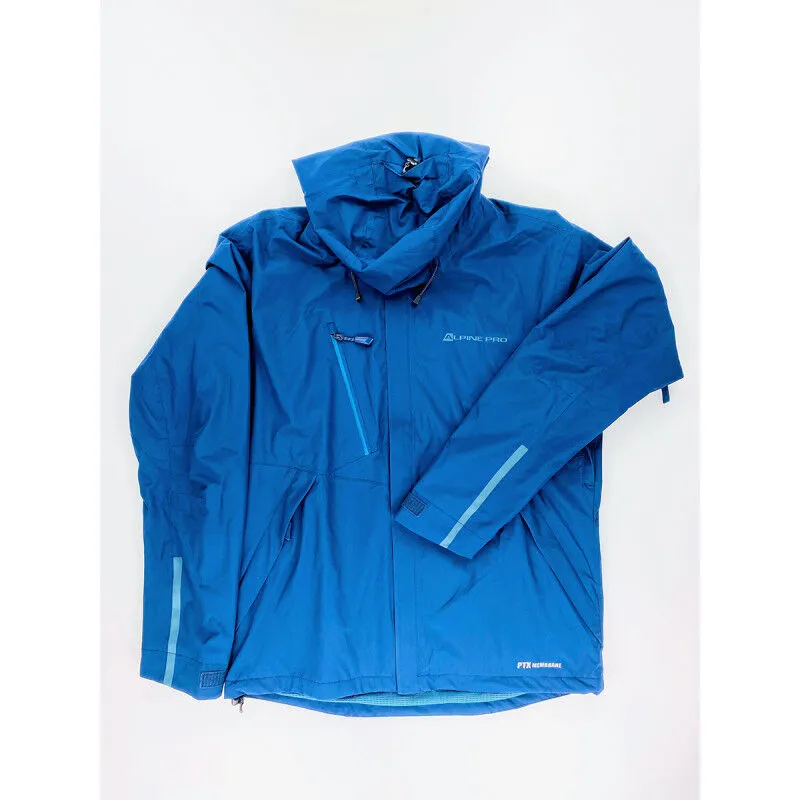 Alpine Pro Lank - Second Hand Waterproof jacket - Men's - Blue - S | Hardloop