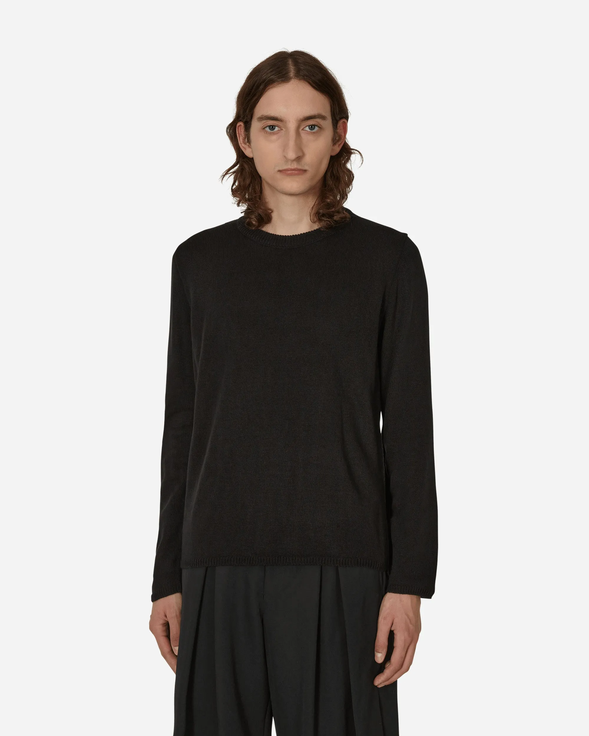 Asymmetric Pullover Black