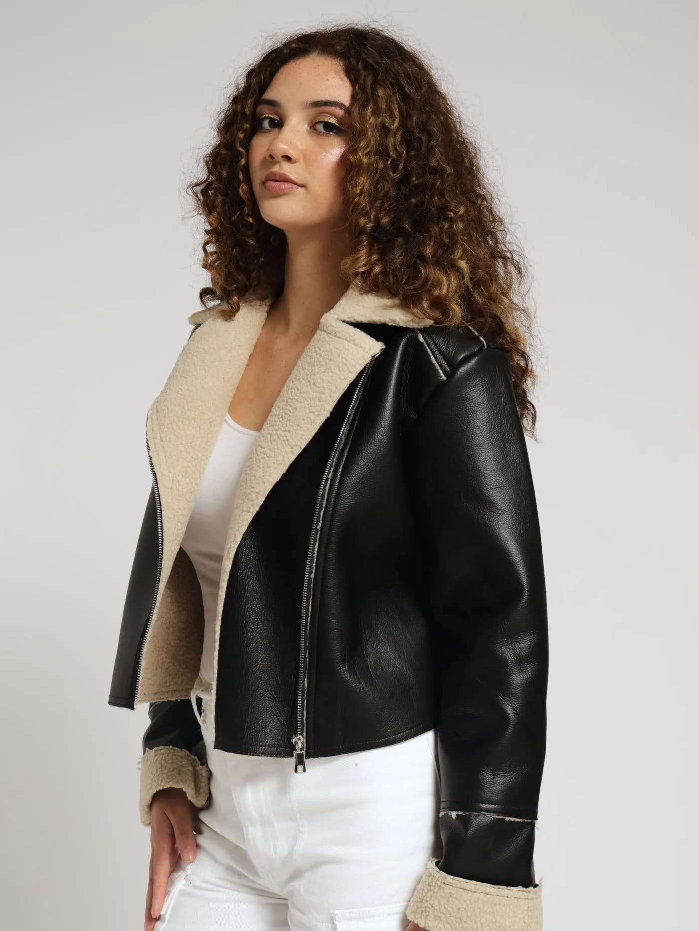 Aviator Jacket - Black