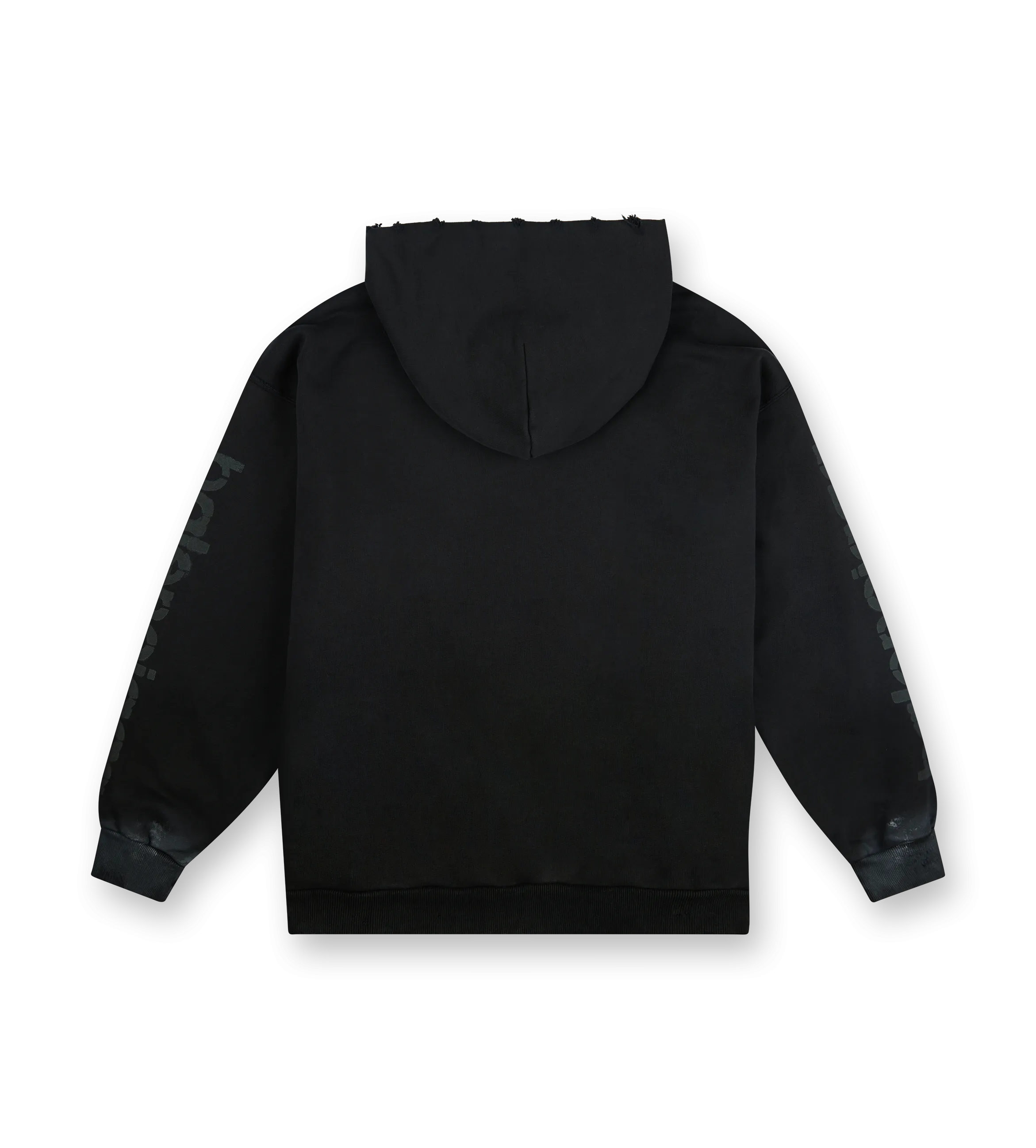 Balenciaga    Faded Black Medium Fit Hoodie