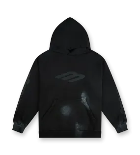 Balenciaga    Faded Black Medium Fit Hoodie