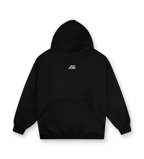 Balenciaga    Large Fit Hoodie Faded Black