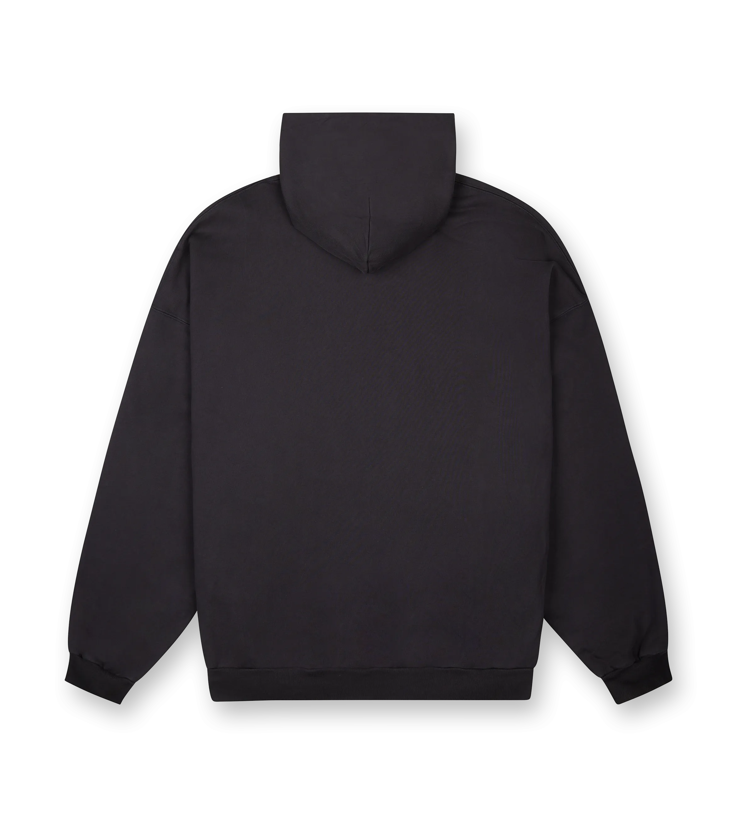 Balenciaga    Paris Hoodie Washed Black