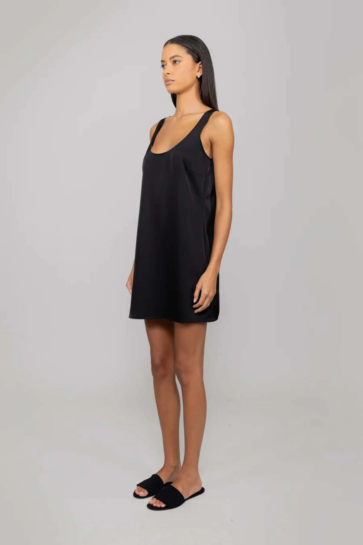 Barb Tank Dress - Black