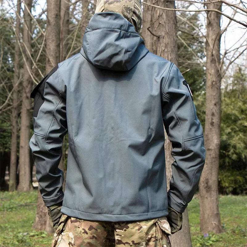 BEETLE 5-in-1 Muti-Pocket Softshell Waterproof Tactical Jacket