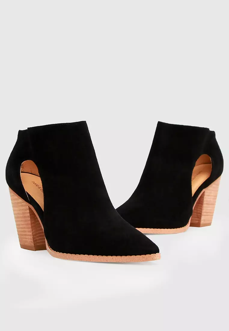 Belle & Bloom Midnight Special Suede Ankle Boot