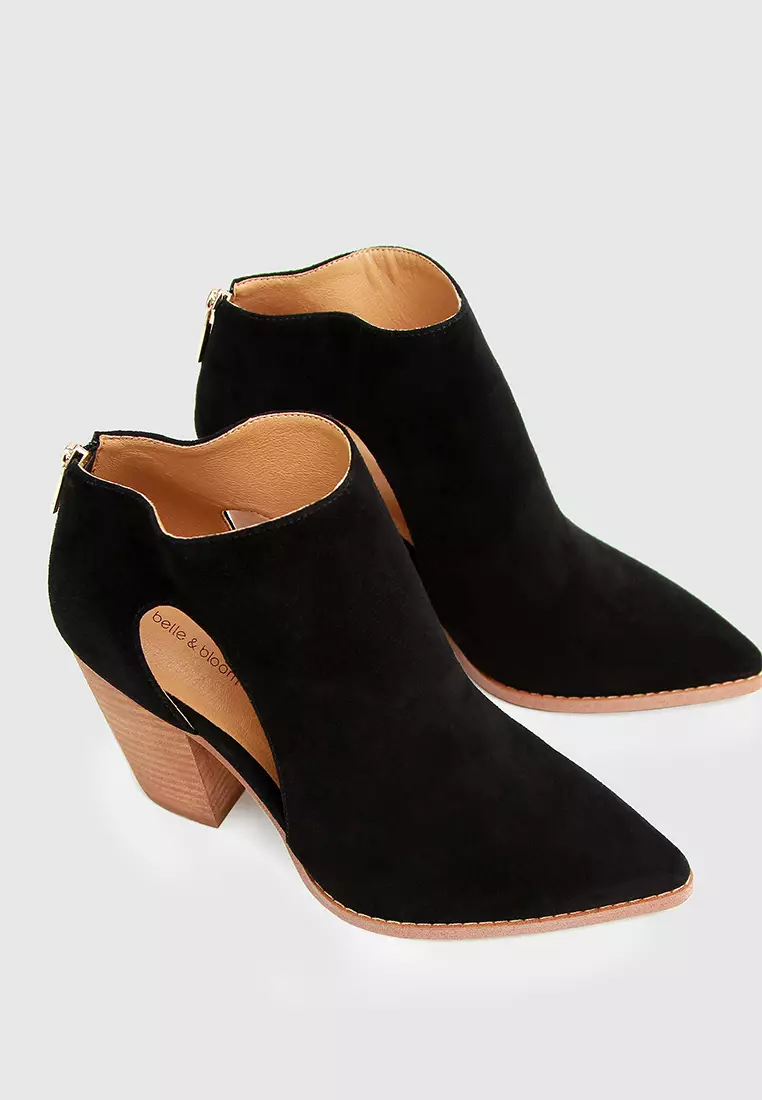 Belle & Bloom Midnight Special Suede Ankle Boot