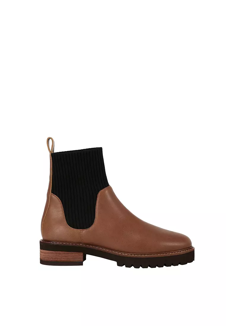 BERACAMY BERACAMY Rugged Chelsea Boot - Caramel