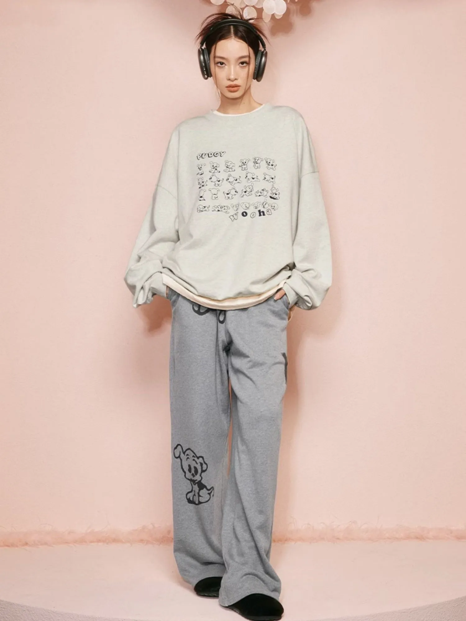 Betty Sweat Cotton Oversize Pullover