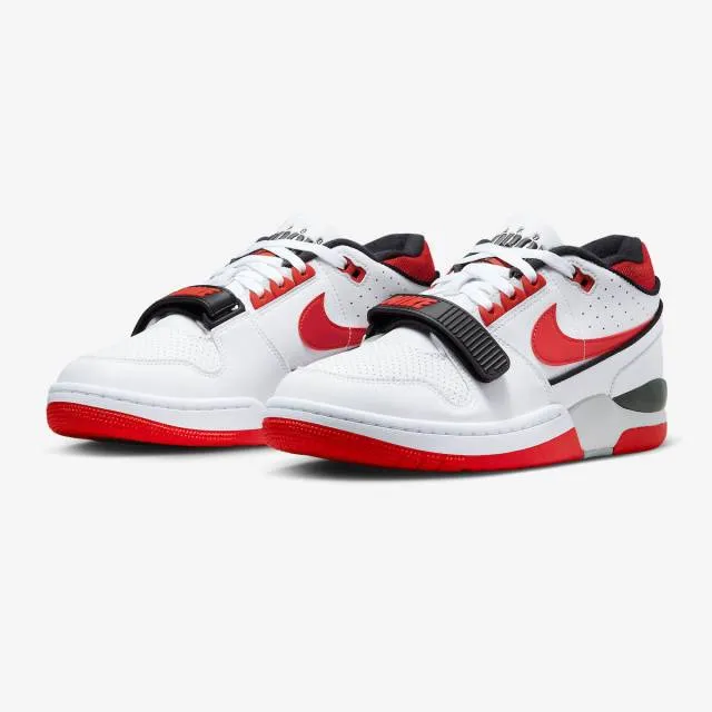 Billie eilish x nike air alpha force 88 sp (fire red/ white/ fire red/ black/ neutral grey) men us 8