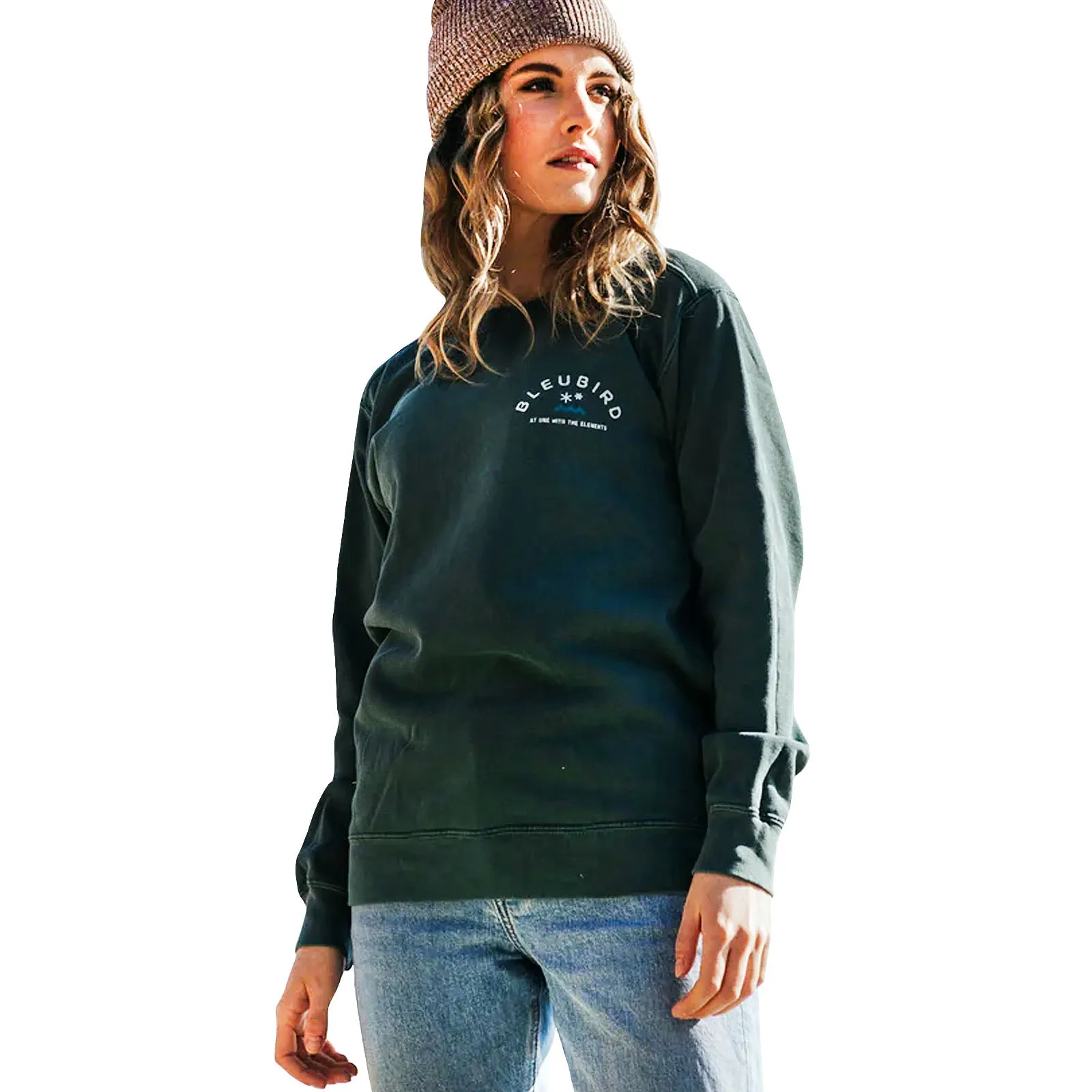 Bleubird Original Crew Neck Pullover Sweatshirt - Willow