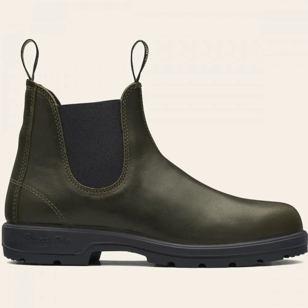 Blundstone Women's Classic 2052 Chelsea Boot in Leather Green