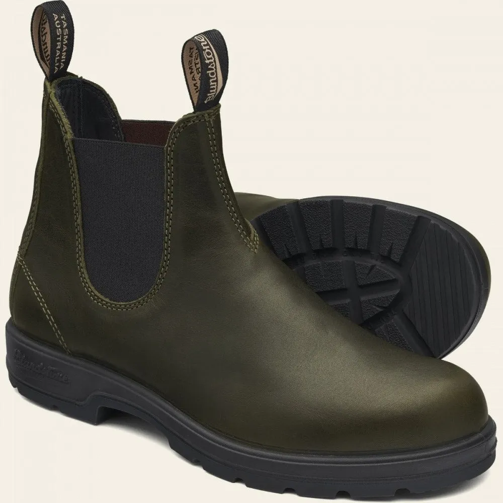 Blundstone Women's Classic 2052 Chelsea Boot in Leather Green