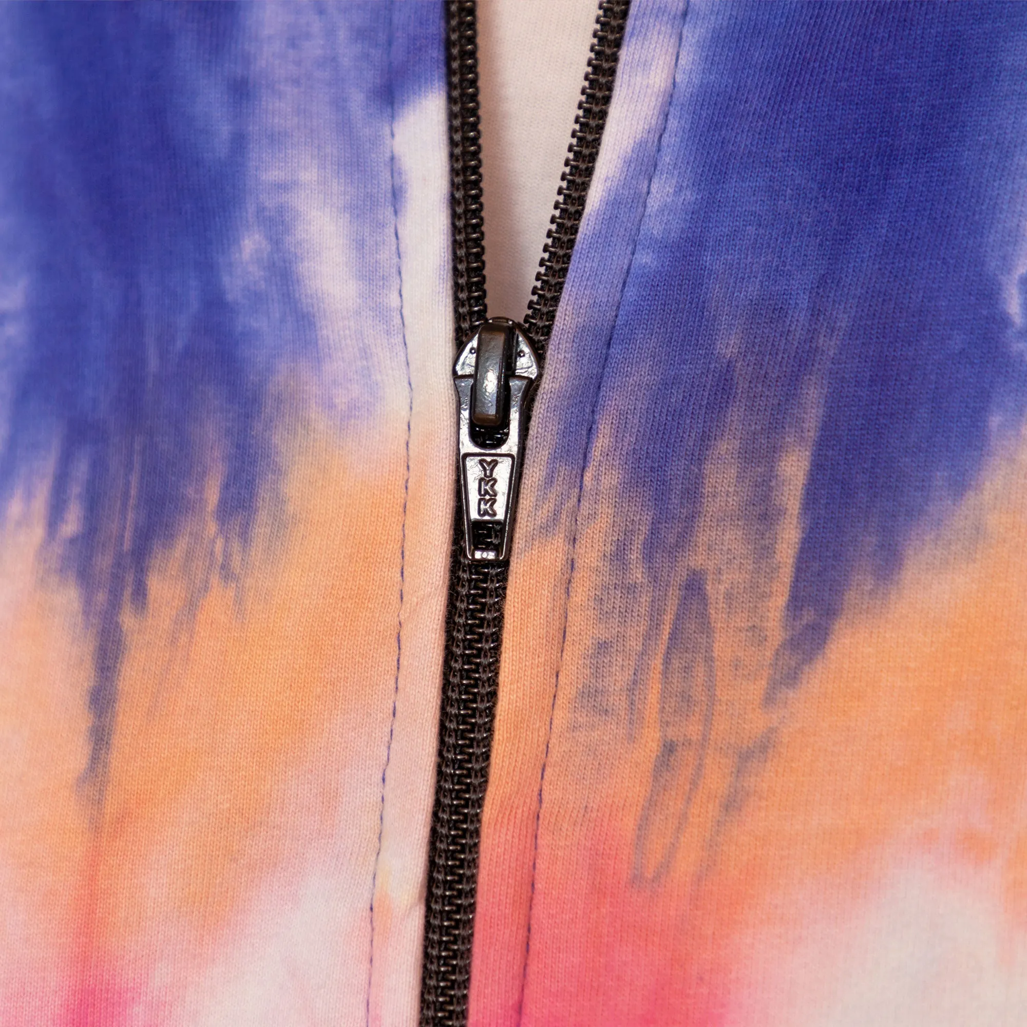 Blurred Rainbow Lightweight Hooded Jacket