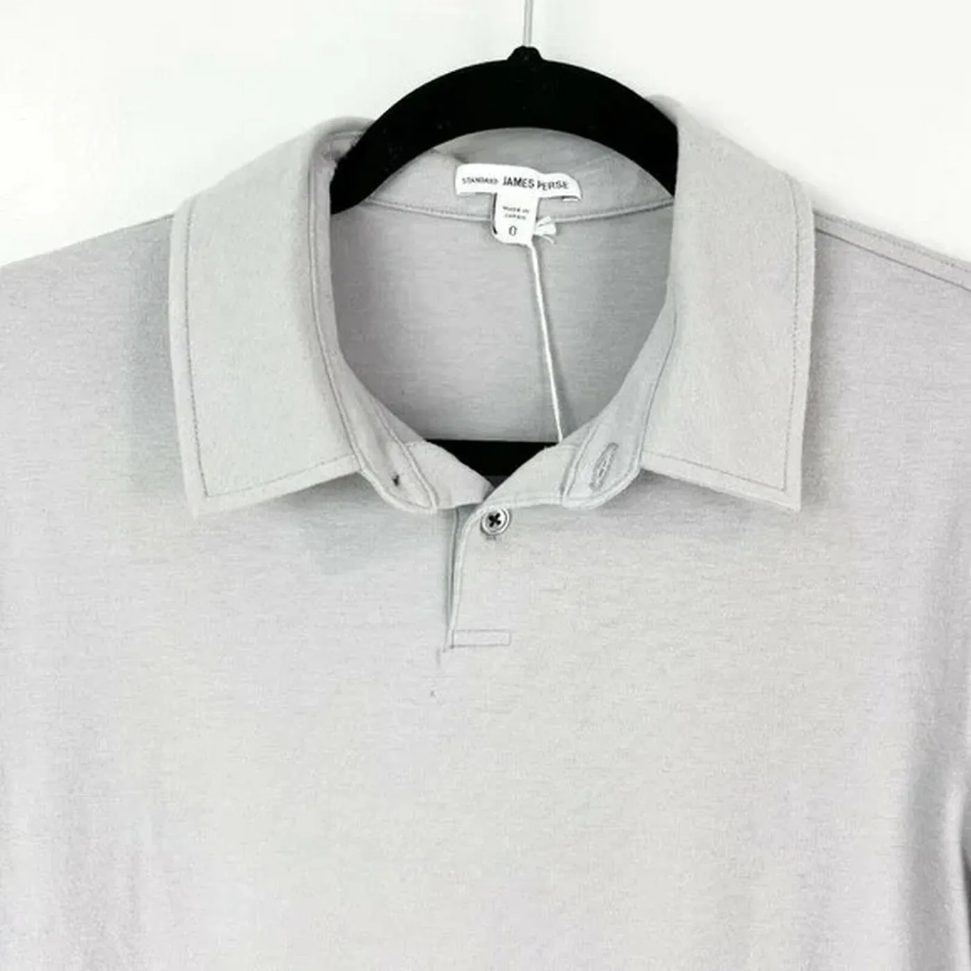 Brushed Stretch Jersey Polo-Maine