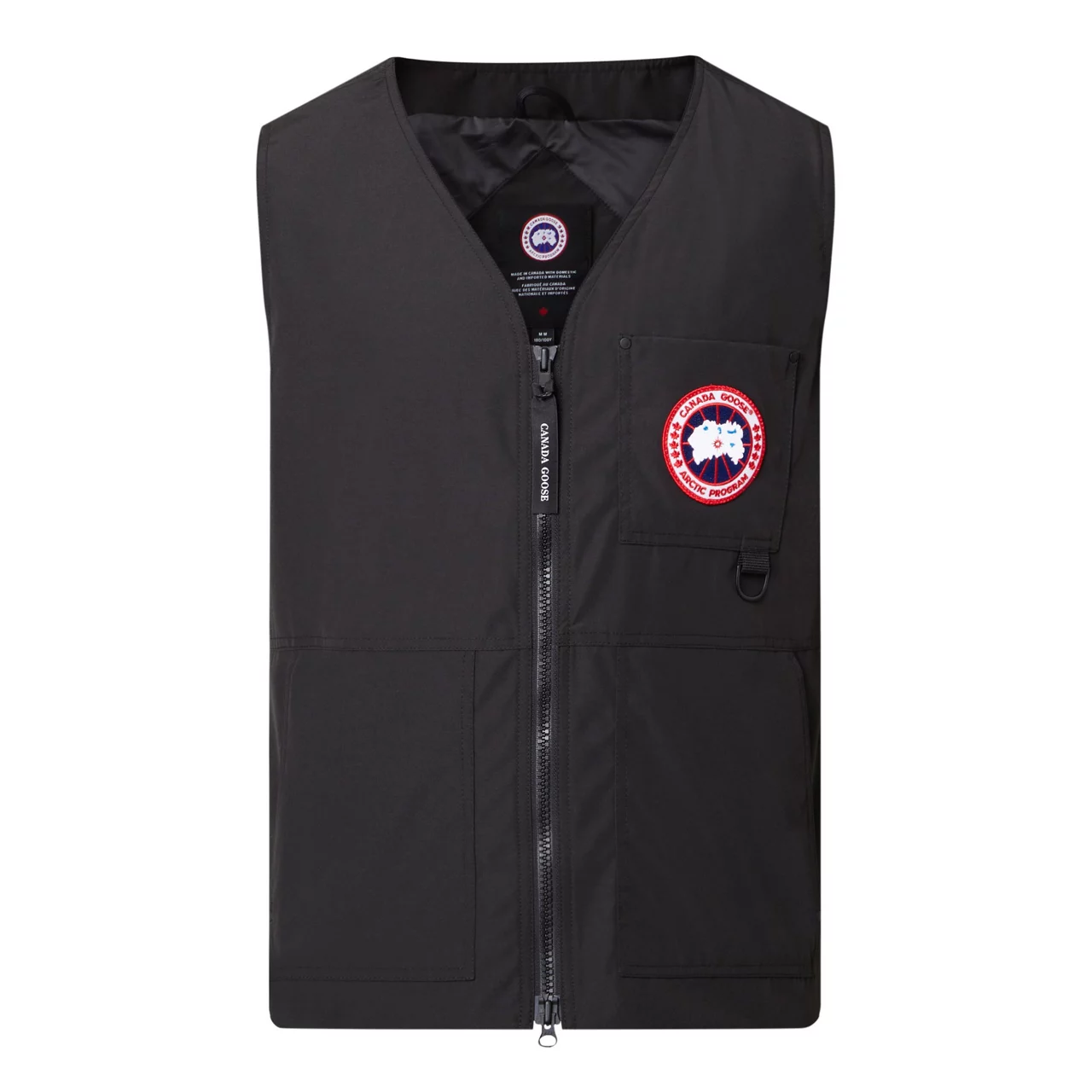 CANADA GOOSE Canmore Logo Gilet - Black