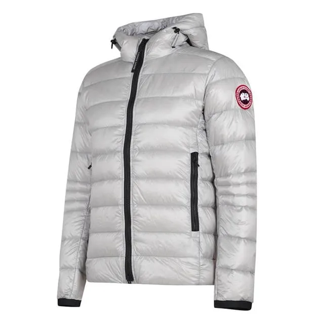 CANADA GOOSE  'CROFTON' HOODED JACKET GREY