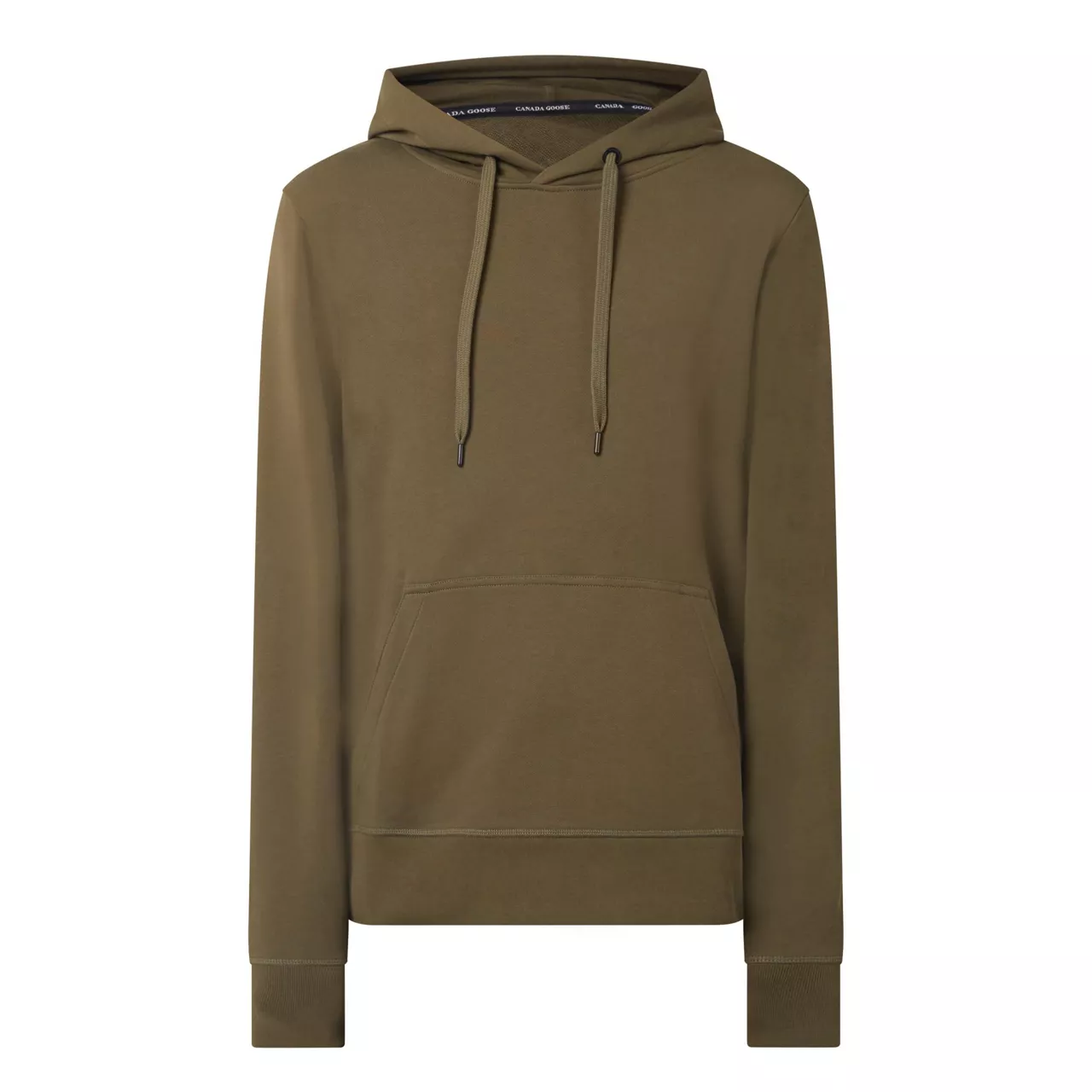 CANADA GOOSE Huron Drawstring Hoodie - Khaki