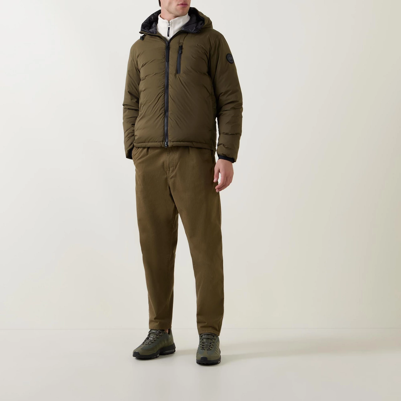 CANADA GOOSE Lodge Packable Hooded Jacket - Dark Green