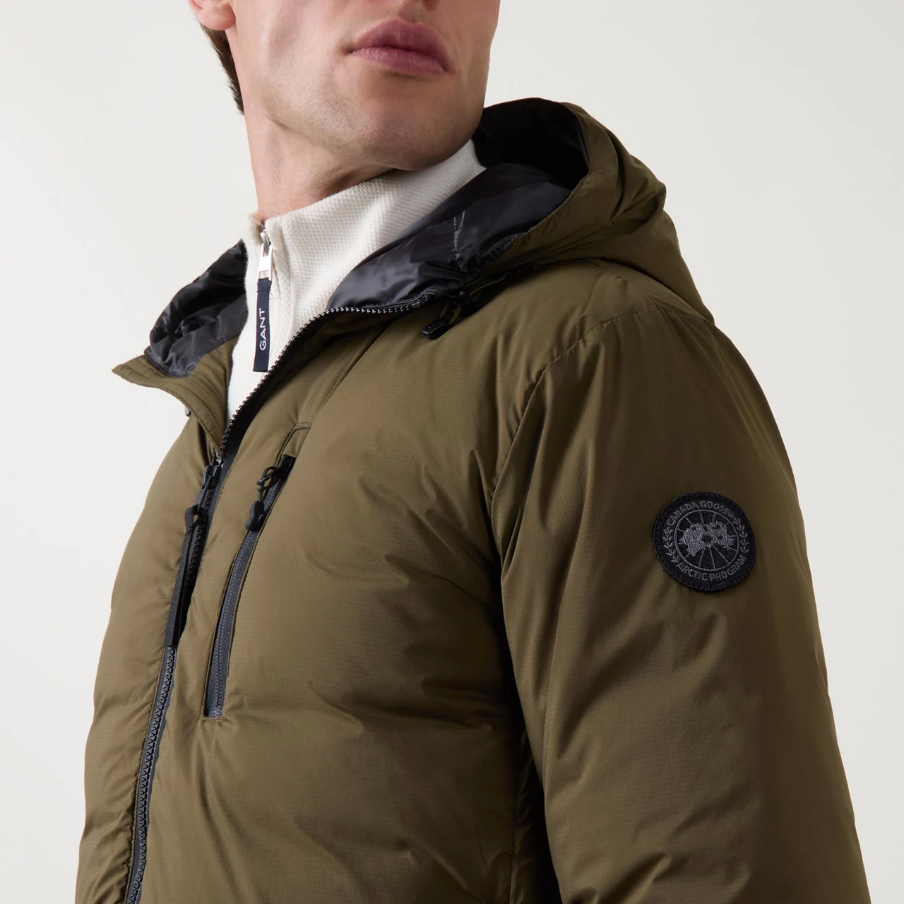 CANADA GOOSE Lodge Packable Hooded Jacket - Dark Green