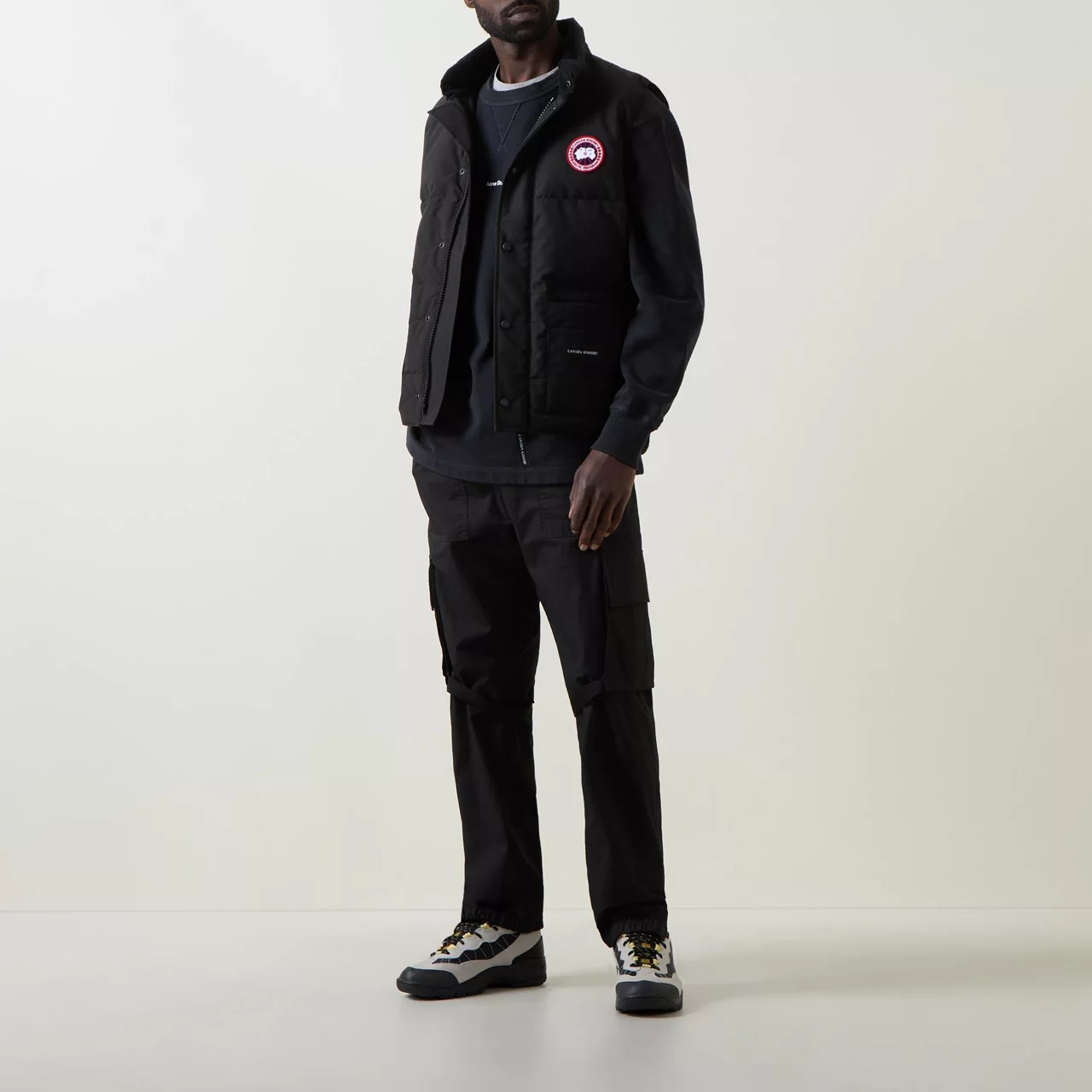 CANADA GOOSE The Sustainable Edit Freestyle Padded Gilet - Black