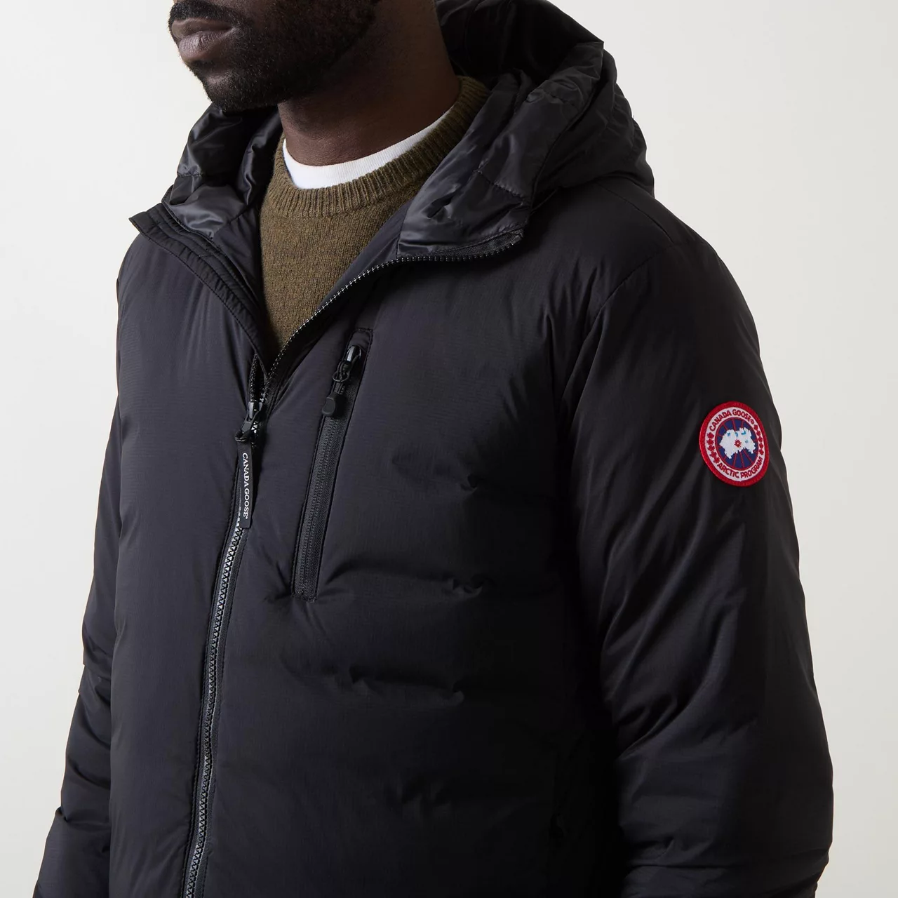 CANADA GOOSE The Sustainable Edit Lodge Hooded Jacket - Black