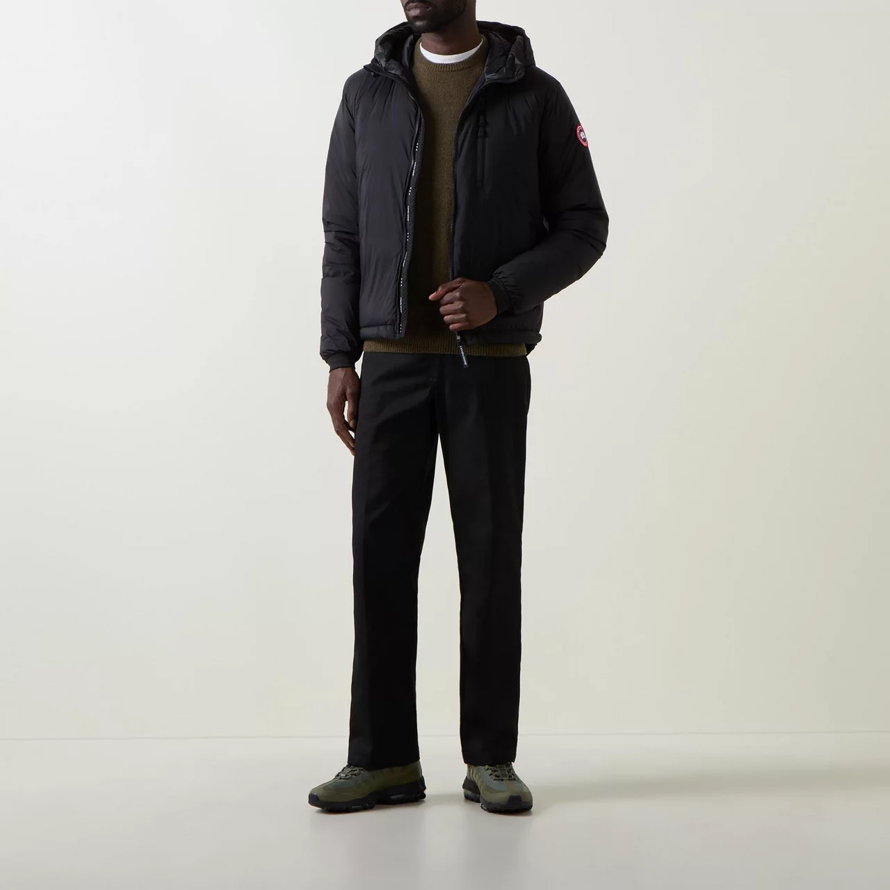 CANADA GOOSE The Sustainable Edit Lodge Hooded Jacket - Black