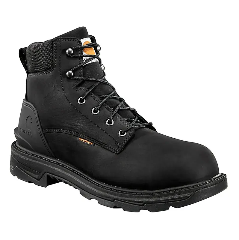 Carhartt - Men's 6 Ironwood Black Waterproof Work Boot - FT6001