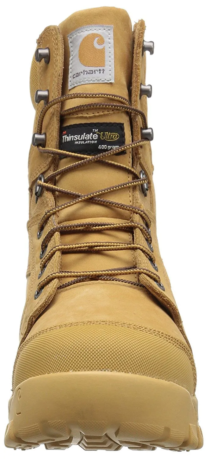 Carhartt - Men's 8 Wheat Rugged Flex Insulated Work Boot - CMF8058