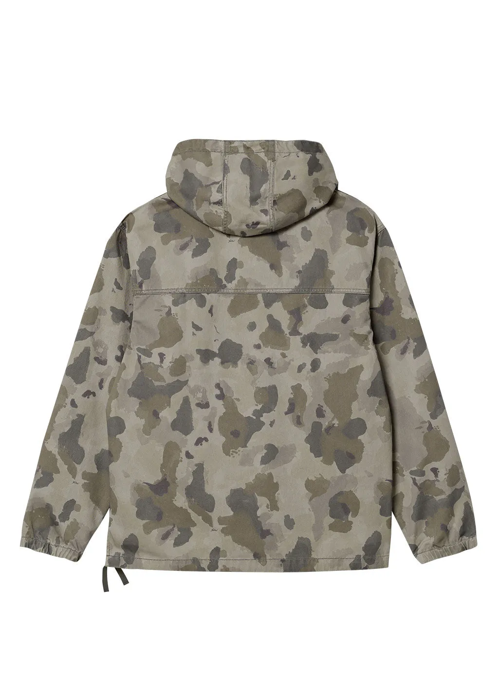 Carhartt WIP - Hooded Carson Pullover - Camo Tide/Thyme Stone Washed