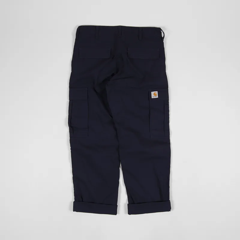 Carhartt WIP Regular Cargo Pant Dark Navy Columbia Ripstop