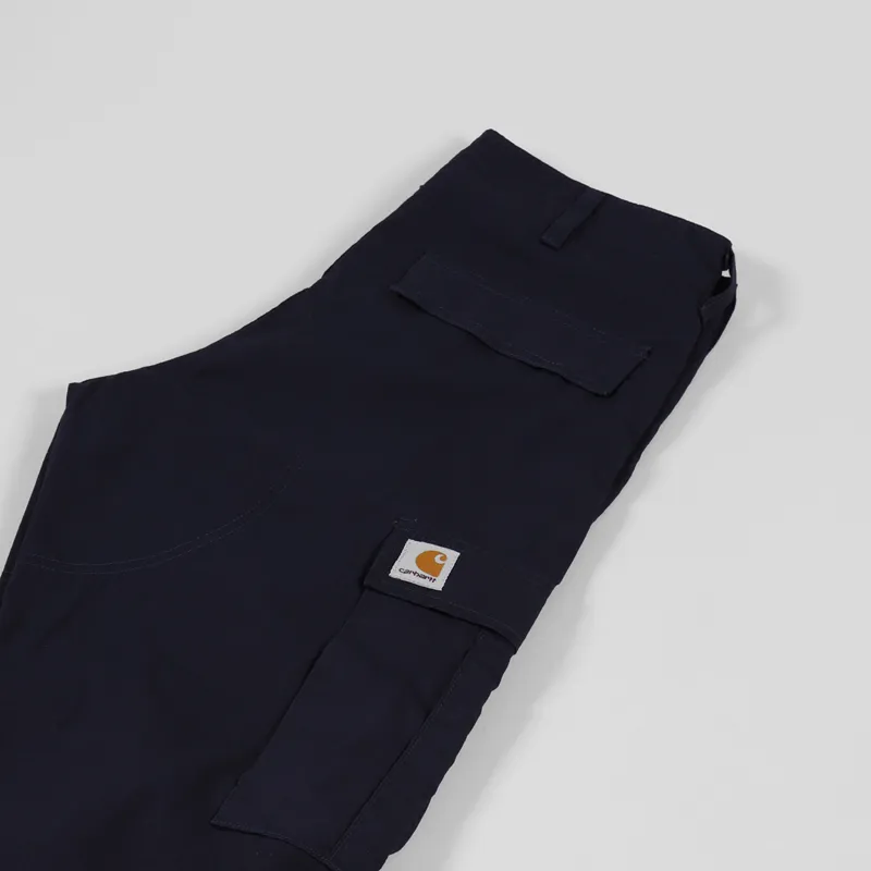 Carhartt WIP Regular Cargo Pant Dark Navy Columbia Ripstop