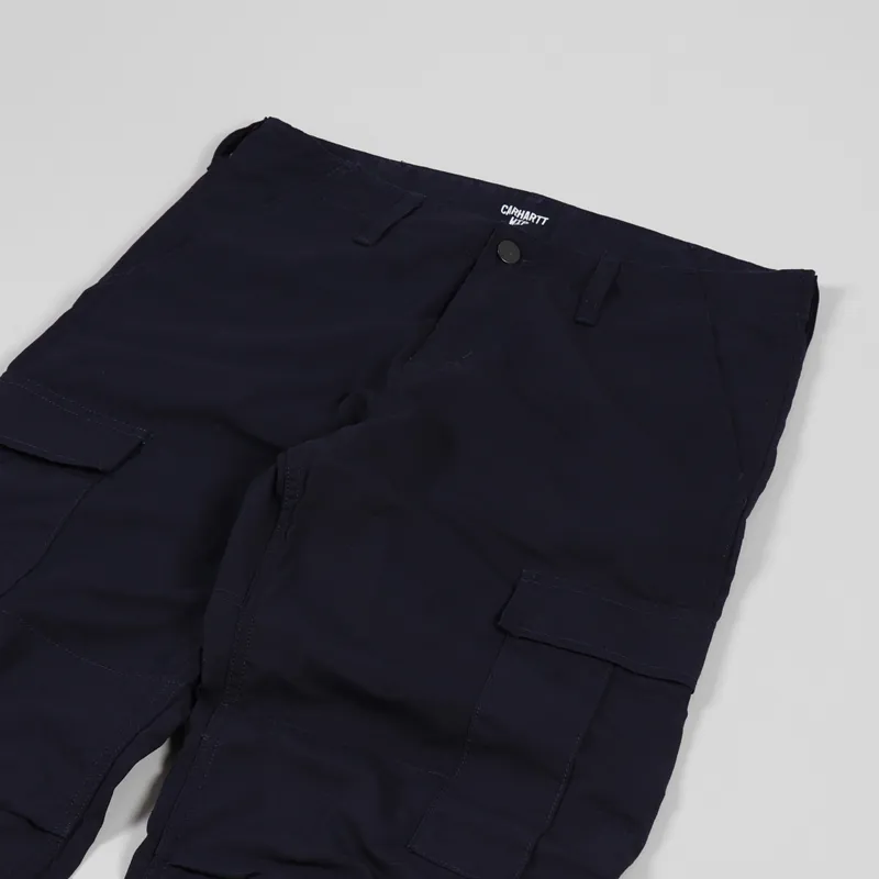 Carhartt WIP Regular Cargo Pant Dark Navy Columbia Ripstop