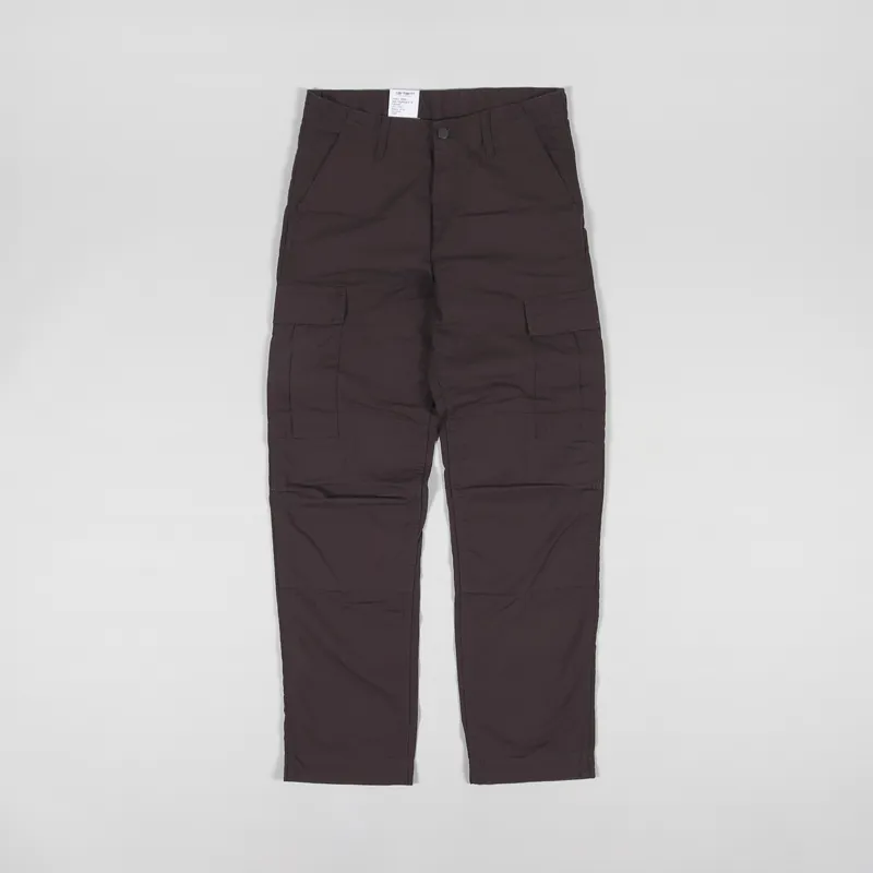 Carhartt WIP Regular Cargo Pant Dark Umber Columbia Ripstop