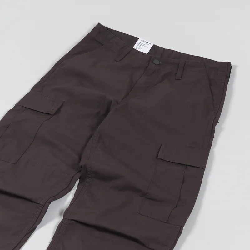 Carhartt WIP Regular Cargo Pant Dark Umber Columbia Ripstop