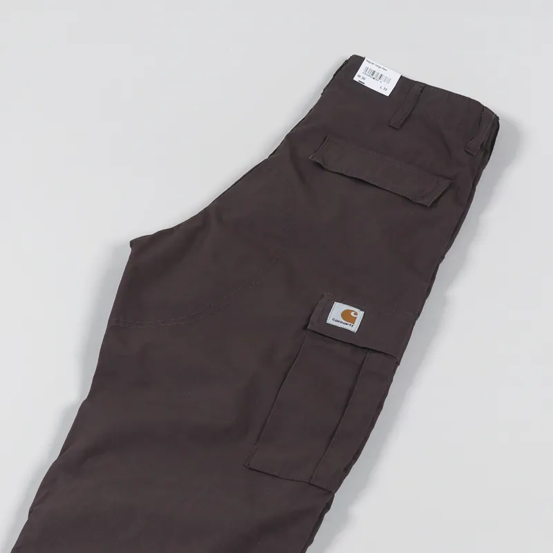 Carhartt WIP Regular Cargo Pant Dark Umber Columbia Ripstop