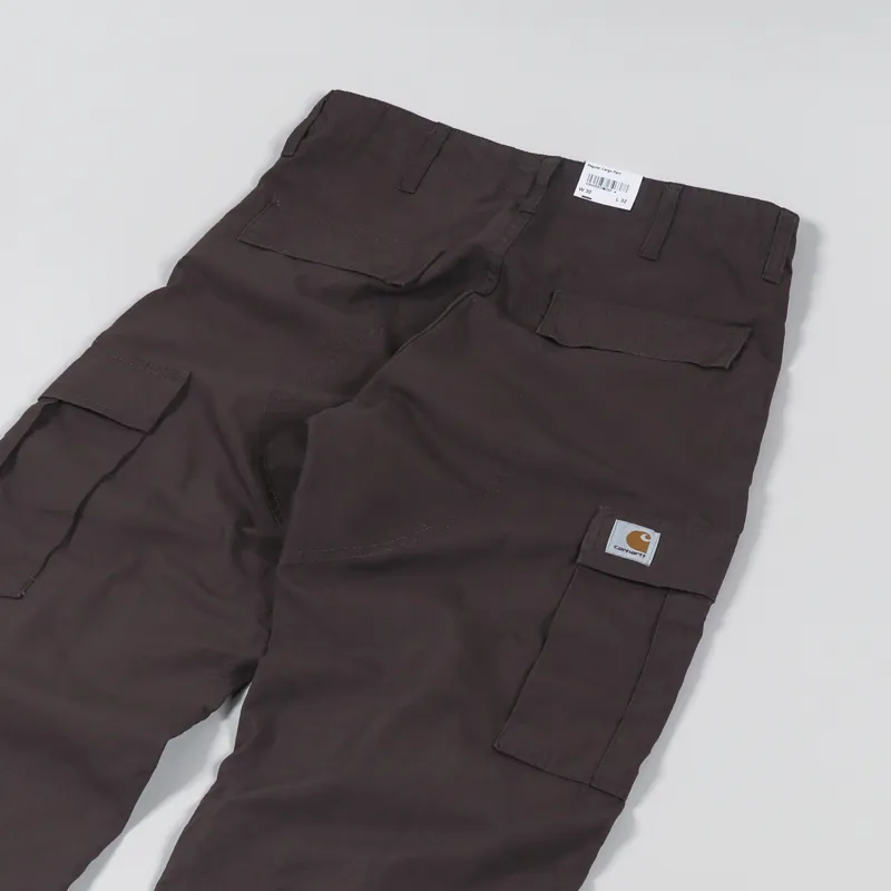 Carhartt WIP Regular Cargo Pant Dark Umber Columbia Ripstop