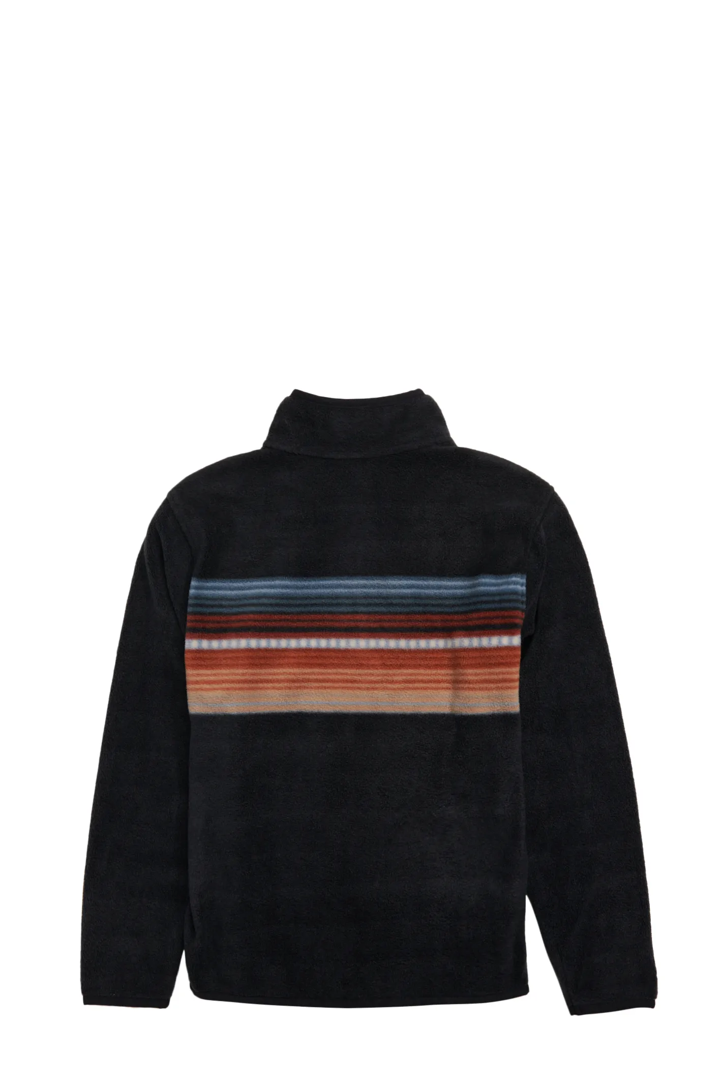 Cinch Boy's Navy & Serape Stripe 1/3 Snap Polar Fleece Pullover